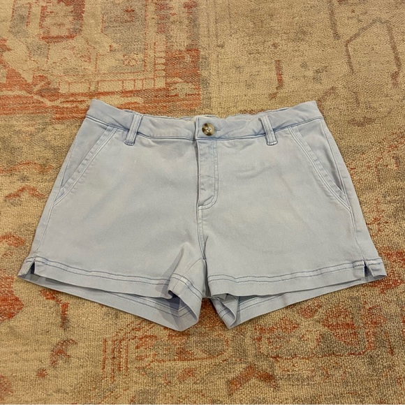 NOWT, BKE Mollie Stretch Shorts, Blue, 27 - Picture 3 of 7